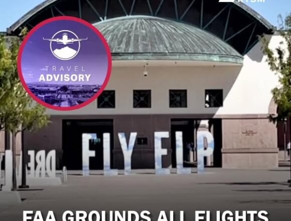All flights to and from El Paso International Airport have been grounded, according to a … – Facebook