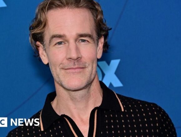 Why did former teen superstar James Van Der Beek need help to pay his medical bills?