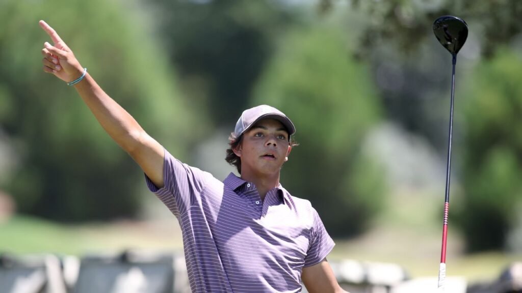 Charlie Woods commits to play golf for Florida State in 2027