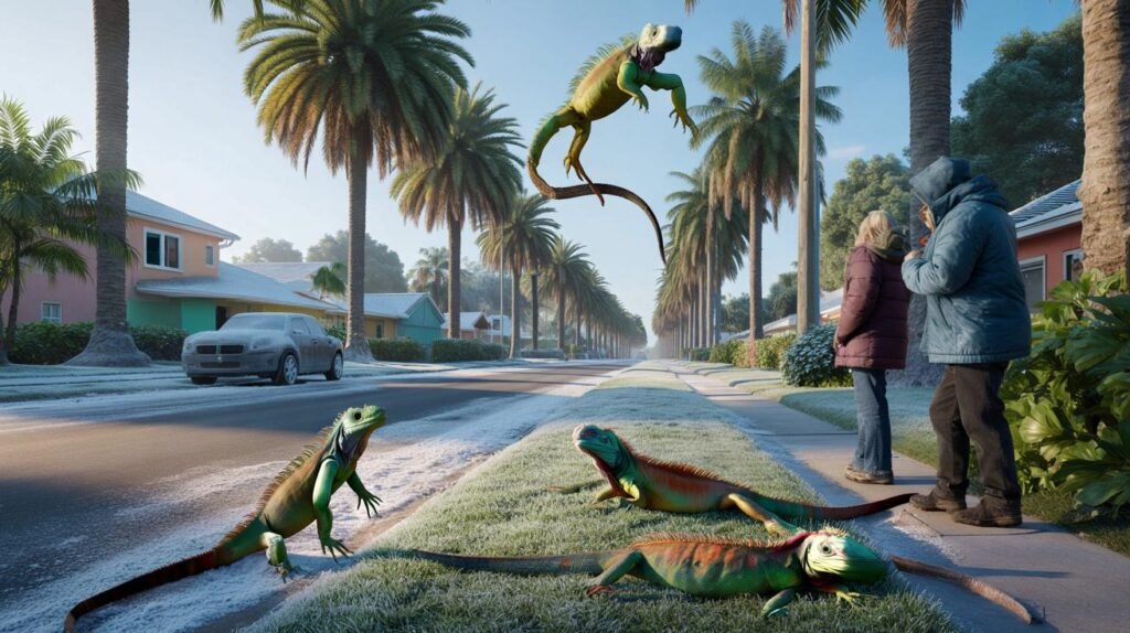 Iguanas Drop From Florida’s Trees as Record Cold Blasts Southern US : ScienceAlert