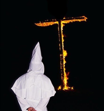 KKK-burning-T.jpg Vance: Depicting Black People as Apes Is Not a Real Controversy