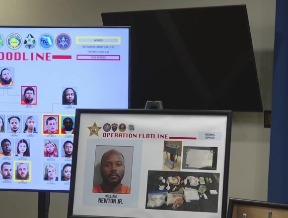 Polk County Sheriff Grady Judd and Florida Attorney General James Polk County Sheriff Grady Judd and Florida Attorney General James Uthmeier are set to reveal the results of a massive multi-agency narcotics sweep that has taken dozens of suspected traffickers off the streets. They are holding a press conference in Winter Haven on Friday to detail two major investigations targeting fentanyl, methamphetamine and violent gang activity. | FOX 13 News