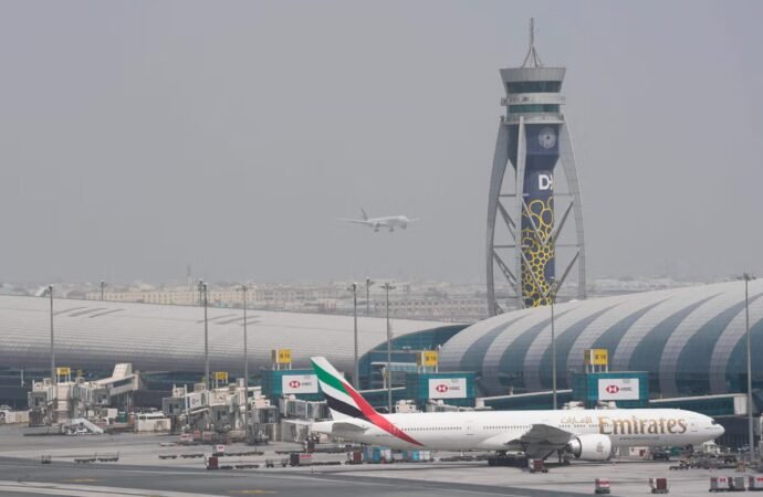 ‘It’s chaos here’: Britons left stranded as flights cancelled after Trump’s strikes on Iran