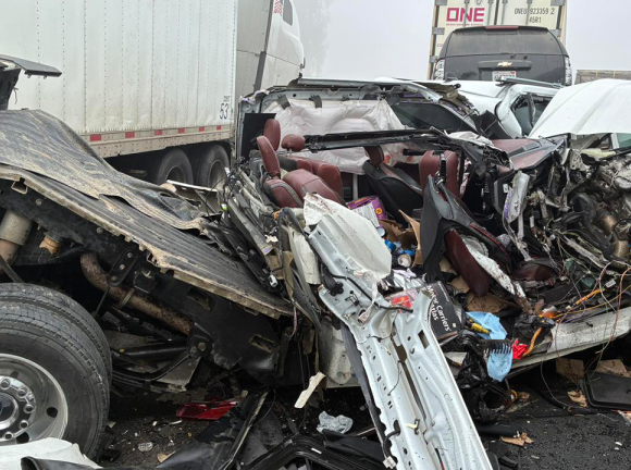 Dense fog triggers massive Highway 99 pileup in California, injuring 10