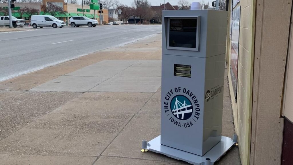 Davenport Police unveil new mobile speed camera cabinets across city