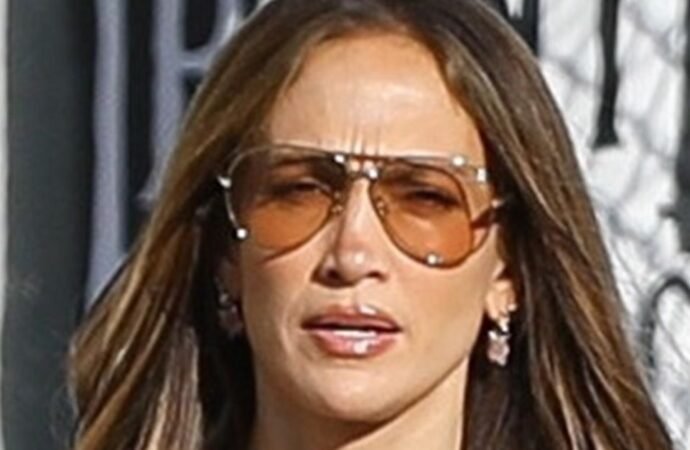 J.Lo Wore the Dress Trend That It Girls Will Wear With Cowboy Boots