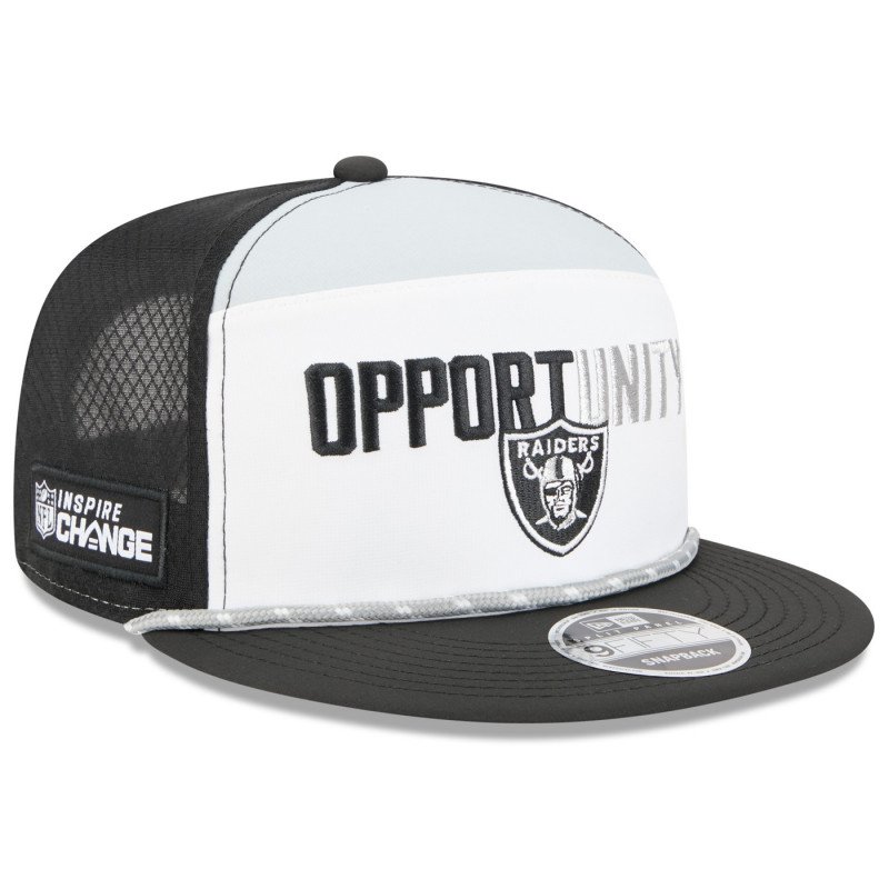 NEW ERA RAIDERS 2025 NFL INSPIRE CHANGE 9FIFTY CAP