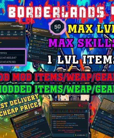 BORDERLANDS 4 MODDED WEAPONS, GEAR, ITEMS ✴️ GODMODE ✅PC-PS-XBOX✨