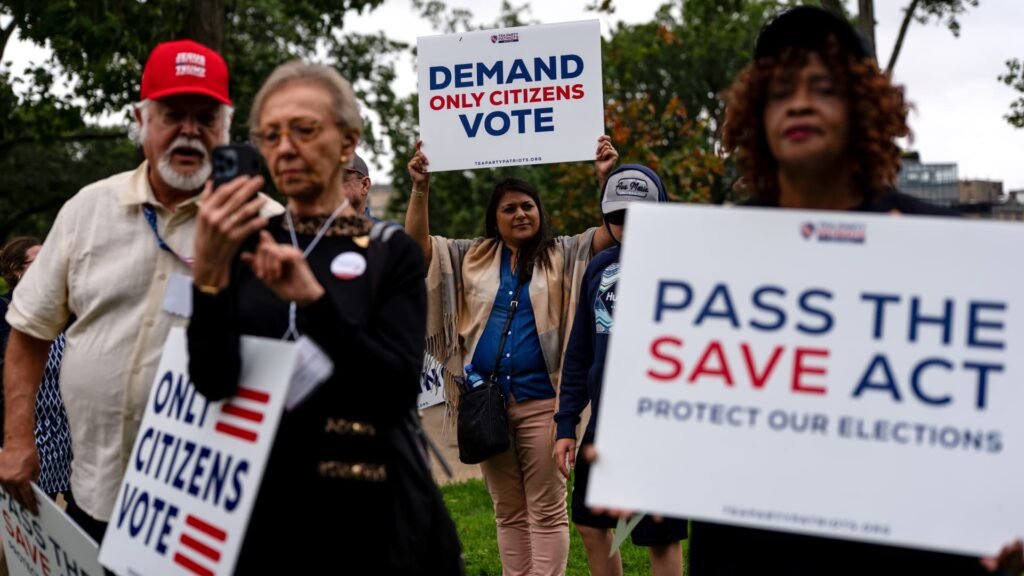 Senate Democrats oppose SAVE America Act ahead of Republican vote