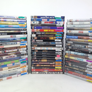 60+ DVD Lot – Popular Movies in Mixed Genres – Gently Used & Great Value