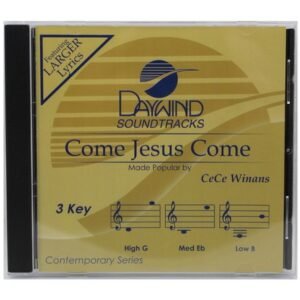 Come Jesus Come Made Popular CeCe Winans NEW CD Accompaniment