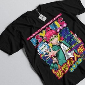 Kusuo Saiki T-Shirt The Disastrous Life of Saiki K Gift For Fans Shirt All Size