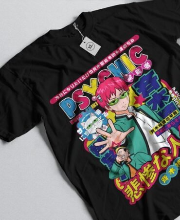 Kusuo Saiki T-Shirt The Disastrous Life of Saiki K Gift For Fans Shirt All Size