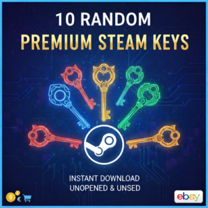 10 Random Premium Steam Keys 🔥 - GLOBAL - Steam - PC - Fast Delivery ✅