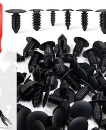 160 Pcs Christmas Tree Style Fender Retainer Clips 6mm/7mm/8mm/9mm/10mm/11mm Nyl