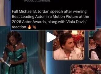 Michael B. Jordan wins Best Leading Actor in a Motion Picture at the 2026 Actor Awards and …