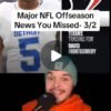 Major NFL Offseason News You Missed- 3/2 #nfl #nfltrending #nflviral #nflfootball #news – Instagram