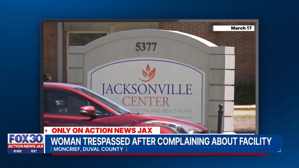 After Action News Jax went inside the Jacksonville Center for Rehabilitation and Healthcare in the Moncrief area and documented conditions inside, both the reporter and the woman who helped bring attention to those conditions have been trespassed.