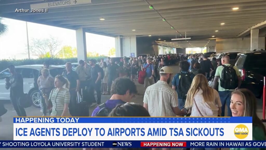 ICE AGENTS DEPLOY TO AIRPORTS AMID TSA SICKOUTS: President Trump is ... - Facebook