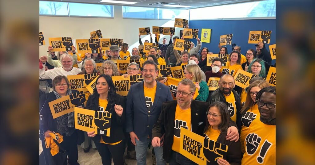 Alberta labour group's leader announces provincewide protest - CTV News