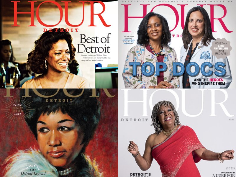 30 Years of Hour Detroit: Covers Featuring Influential Women