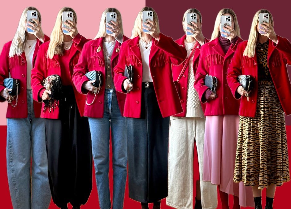 7 Levels of Statement Jacket Repeating