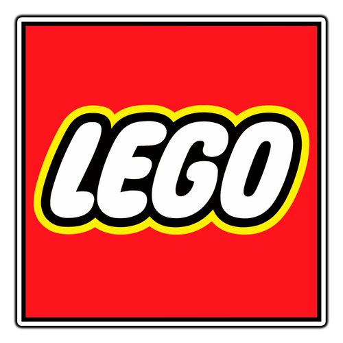 Lego Logo #1 Sticker Waterproof Vinyl Decal Die-Cut Laptop Car