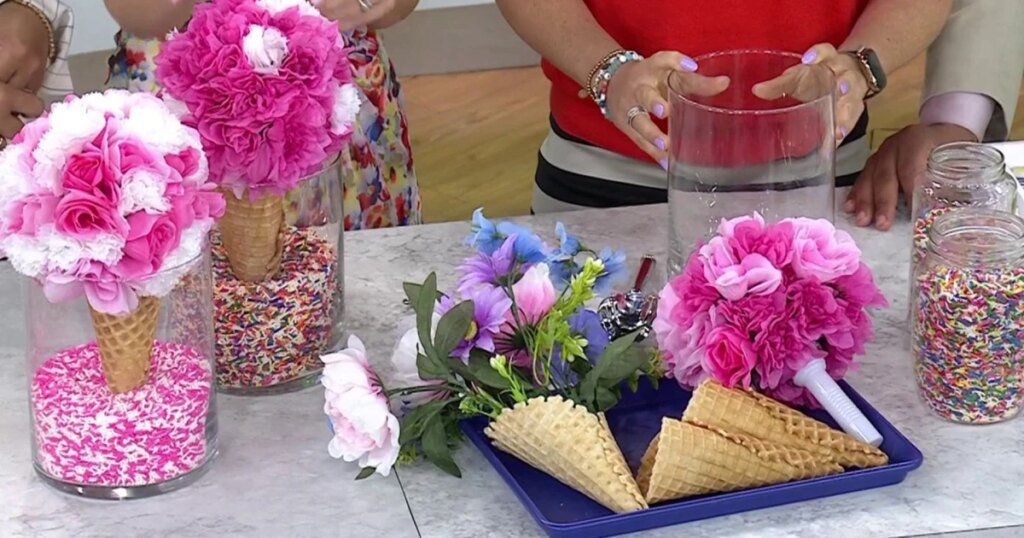 Colorful Wreaths, Yarn Baskets, More