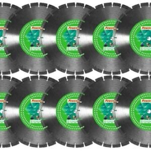 10PK-14" Concrete Masonry Asphalt 12.9MM High SEG MORE Diamond Saw Blade-BEST