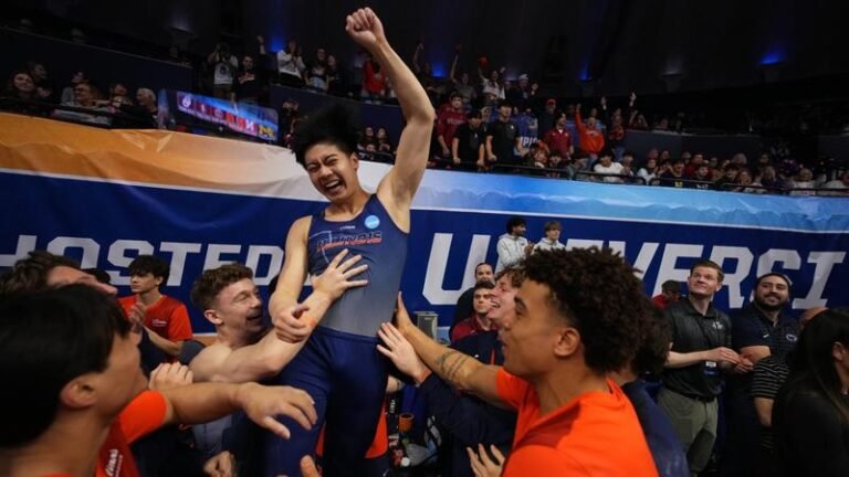 Dang Becomes NCAA Pommel Horse Champion, Illini Finish Fifth at NCAA Championships