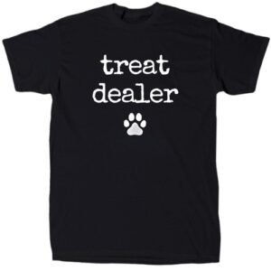 Treat Dealer Men’s Funny Animal Lovers T-Shirt - Cotton - Gift