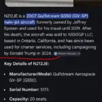 The Words Trump Has Been Using Epstein’s Pedo  Plane Since His Death