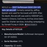 Trump has been using Epstein’s jet ever since Epstein died. For campaigning and other official business.