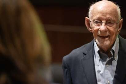 001015 00001S Fritz Wenzel at Mary Ann Wenzel Nursing Scholar award ceremony 3.jpg