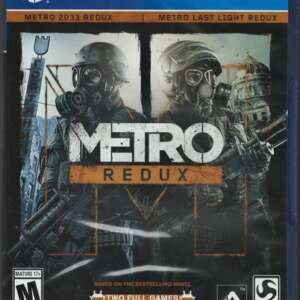 Metro Redux PS4 (Brand New Factory Sealed US Version) PlayStation 4, playstation