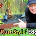 Cheap DIY Metal Edging That Looks Professional