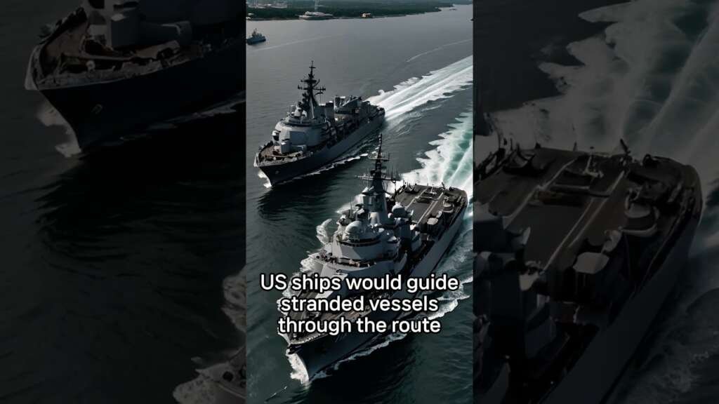 IRAN WARNS US SHIPS #breakingnews #worldnews #trump #iran #usnews #uspolitics #geopolitics #ice #mid