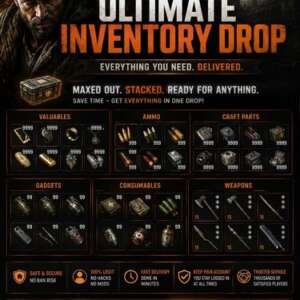 Dying Light The Beast In Game Items (PS5) EVERYTHING MAX DROPS