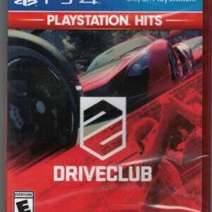 DriveClub (PlayStation Hits) PS4 (Brand New Factory Sealed US Version) PlayStati