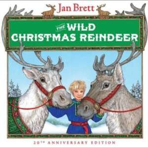 The Wild Christmas Reindeer - Hardcover By Brett, Jan - VERY GOOD
