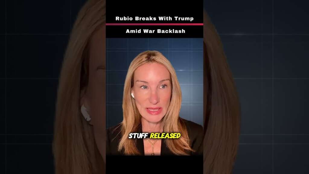 Rubio Breaks With Trump Amid War Backlash #uspolitics #breakingnews