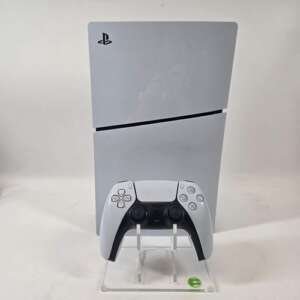 Sony PlayStation 5 Slim Disc PS5 1TB White Console Gaming System CFI-2015
