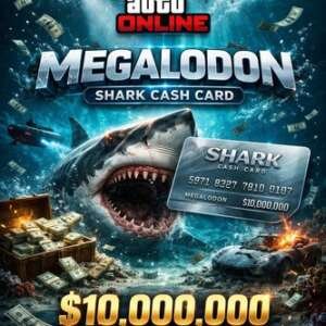 $10,000,000 GTA Megalodon Shark Card - PS5 Only