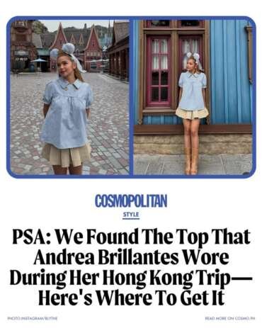 She's always on top of new fashion trends! Read more about it below!