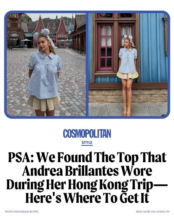 She's always on top of new fashion trends! Read more about it below!