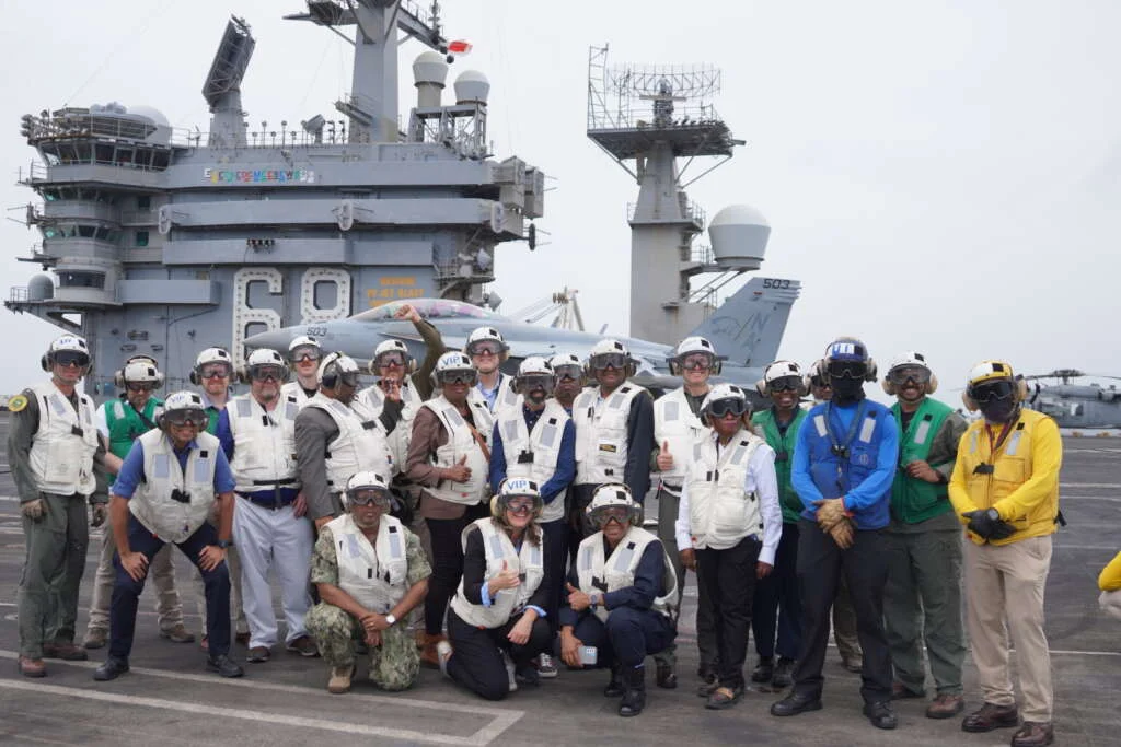 USS Nimitz on Farewell Deployment Impresses T&T Minister