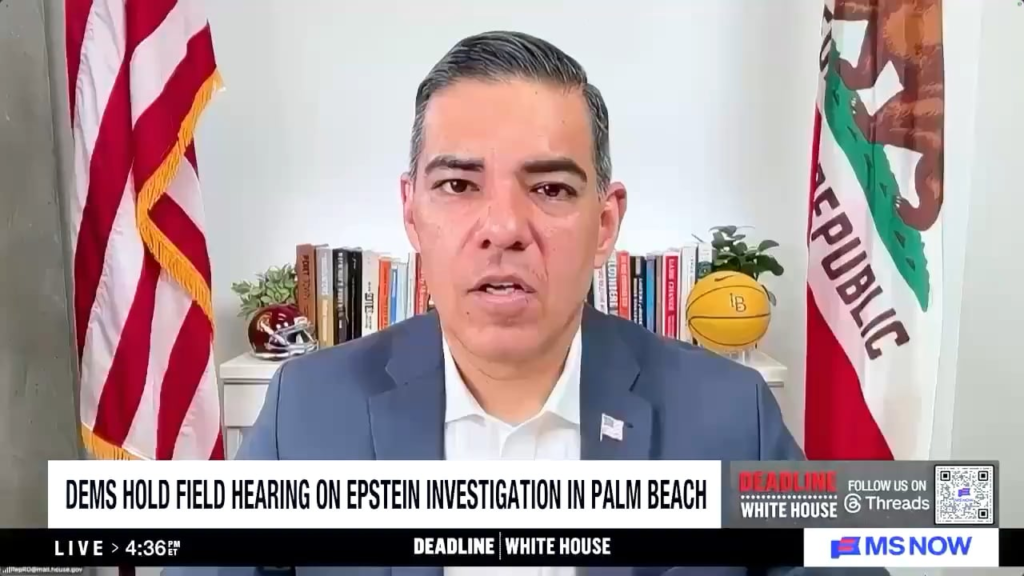 Rep. Robert Garcia talks ‘The Epstein Hearing’ for survivors being held in Palm Beach on Tuesday, May 12th.