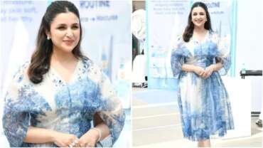 Parineeti Chopra’s new mom glow shines through as she steps out in a dreamy ivory dress; it can be yours for this price