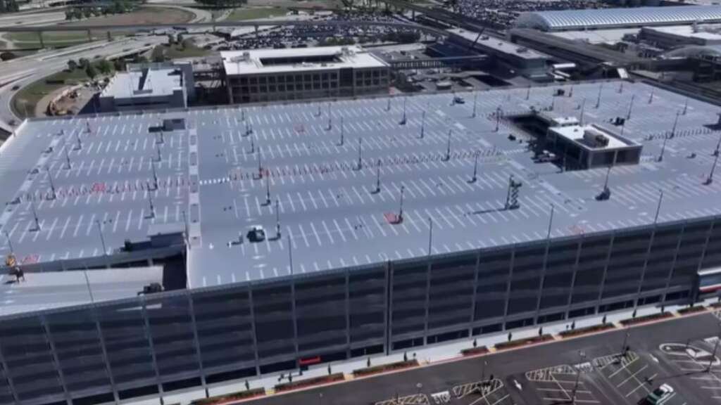 Atlanta airport set to open massive new parking deck next to terminal with more than 7,000 spaces