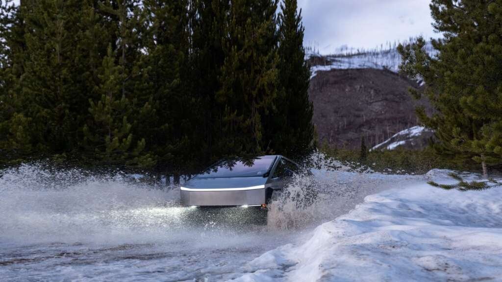 ‘We wouldn’t encourage willingly driving your vehicle into the water’ — man arrested for driving Cybertruck into a lake to test its Wade Mode, police say